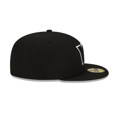 Washington Commanders Black and White 59FIFTY Fitted Hat