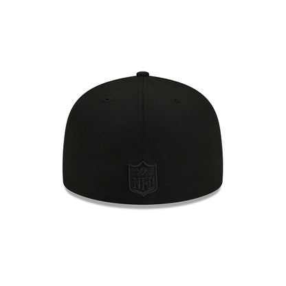 Washington Commanders Black On Black 59FIFTY Fitted Hat
