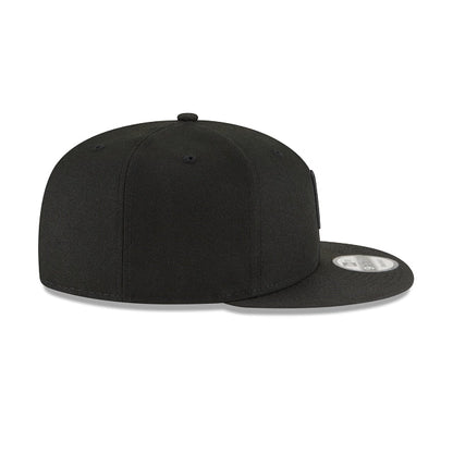 Cleveland Guardians Blackout Basic 9FIFTY Snapback Hat